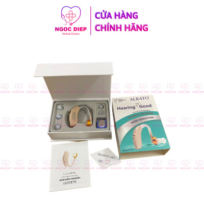 Máy trợ thính gài tai ALKATO VT-113 - Tai trợ thính cho người bệnh - Hàng chính hãng