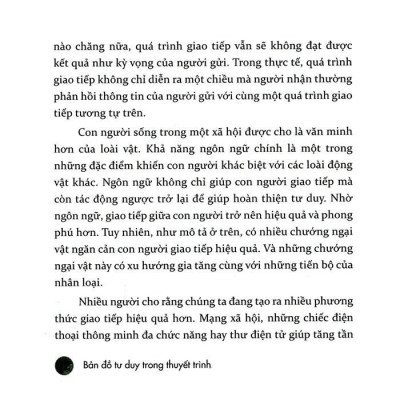 Bản Đồ Tư Duy Trong Thuyết Trình (Tái Bản)