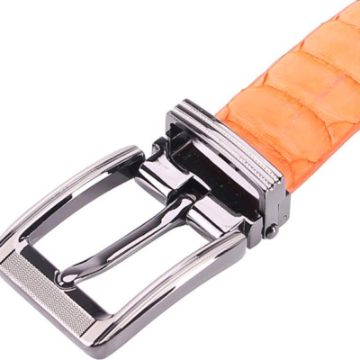 Thắt Lưng Nữ Da Trăn Vip Huy Hoàng HT5318 - Cam