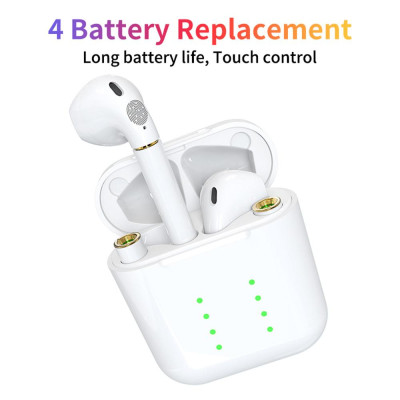 CINCATDY Tai Nghe Bluetooth V5.0 True Wireless Earbuds Headphone không dây Earphone chống nước IPX5 with Battery Replacement - Hàng Chính Hãng