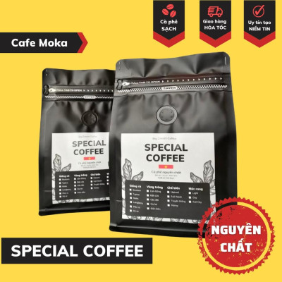 Cafe rang xay MOKA Special Coffee pha phin và pha máy cà phê nguyên chất không độn phụ gia - Big Dream Coffee