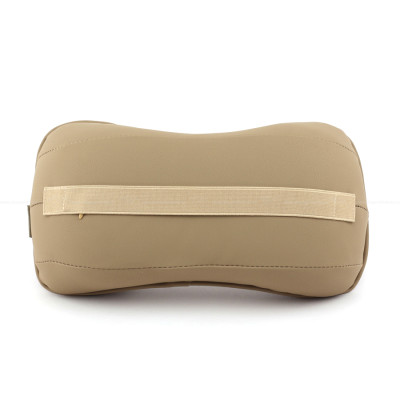 Gối Tựa Đầu Cao Su Non Bọc Da CHELAIYA MS004 Màu Kem