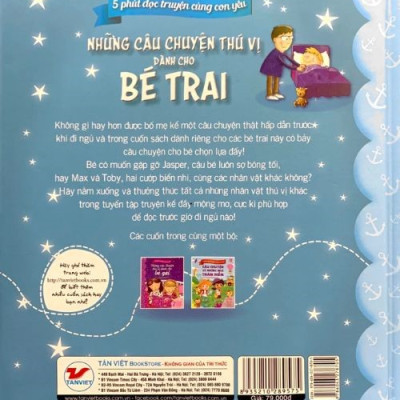 5 Phút Đọc Truyện Cùng Con Yêu - Những Câu Chuyện Thú Vị Dành Cho Bé Trai- 7 Câu Chuyện Mộng Mơ Để Cùng Bé Sẻ Chia