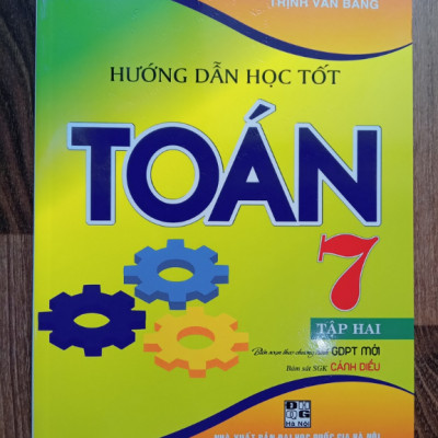Sách - Combo Hướng Dẫn Học Tốt Toán Lớp 7 - Tập 1 + 2 (Bám Sát SGK Cánh Diều)