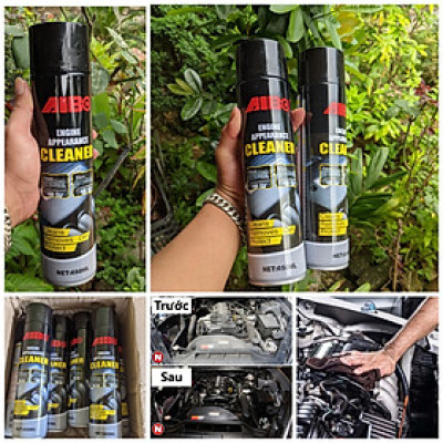 AIBO Tẩy rửa lốc máy - Rửa khoang máy ô tô - Vệ sinh tẩy sạch dầu mỡ bám bẩn, Giảm chập cháy, làm sạch đông cơ như mới