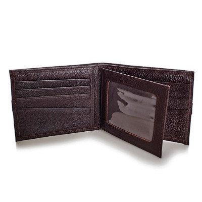 Bóp nam Huy Hoàng sọc ngang màu da, đen, nâu HJ2131-32-33