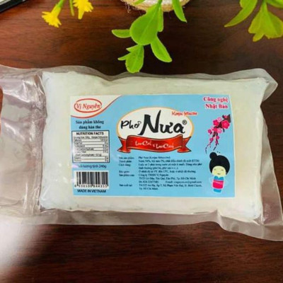 Combo 4 Gói Phở Nưa Vị Nguyên Das Keto 240g