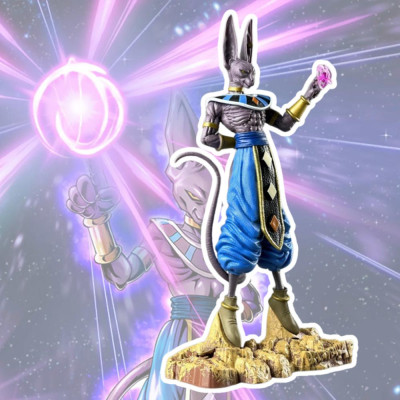 Mô Hình Thần Hủy Diệt Beerus 31Cm Mô hình Dragon Ball Cao Cấp, Figure Mô Hình Anmie 7 Viên Ngọc Rồng Songoku