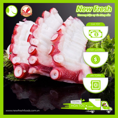 Râu Bạch Tuộc Tako Nhật Bản - Khay 500Gr