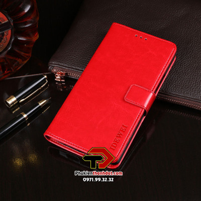 Bao da dạng ví dành cho Nokia 8.3, Nokia 2.4 hiệu Idewei có quai gài và dây đeo - Hàng nhập khẩu