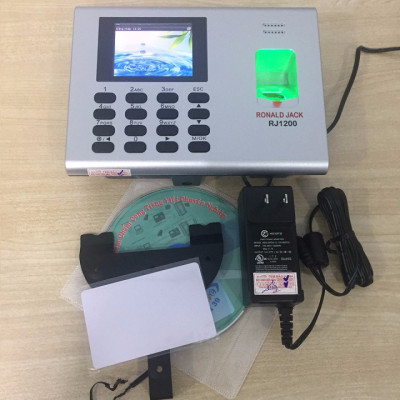 Máy chấm công vân tay & vân tay  Ronal Jack RJ1200 - hàng chính hãng