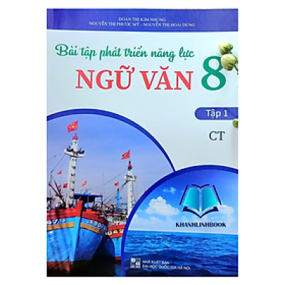 Sách - Bài tập phát triển năng lực ngữ văn 8 - tập 1 (CT)