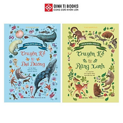 Sách - Thiên nhiên diệu kỳ - Truyện kể cho trẻ từ 6 tuổi - Combo 2 Cuốn - Đinh Tị Books