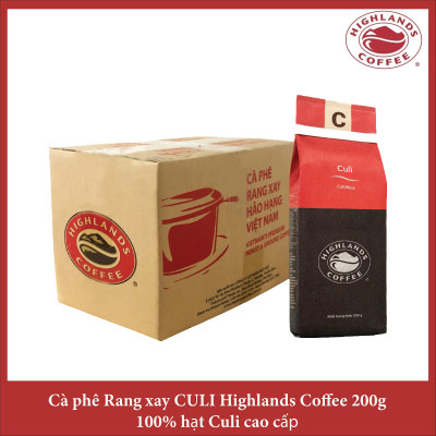 Culi Blend Cà phê rang xay Culi Highlands coffee 200g