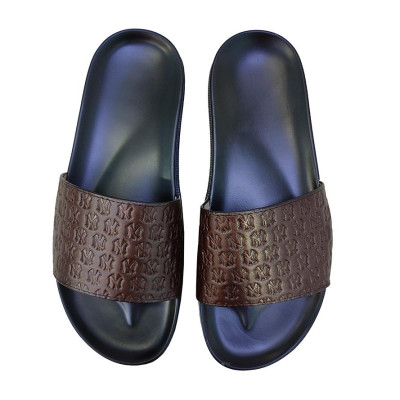 Dép Nam Quai Ngang HÀ NAM Da Bò Thật Cao Cấp DNA2182