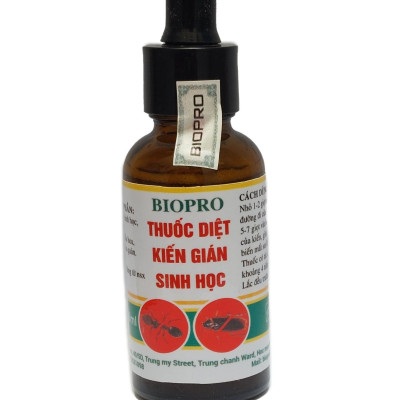 Thuốc diệt kiến gián sinh học Biopro Dạng đầu bóp tiện lợi Diệt tận gốc kiến đen, kiến lửa, kiến hôi, kiến gió, gián
