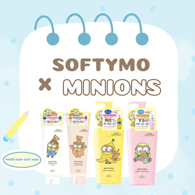 Phiên Bản Giới Hạn Minions Dầu Tẩy Trang Làm Dịu Nhẹ Làn Da Kose Softymo Speedy Cleansing Oil 240 mL