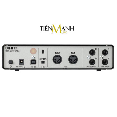Soundcard Steinberg UR-RT2 - Sound Card Bộ Thu Âm Thanh và Livestream Audio Interface UR RT2 Hàng Chính Hãng - Kèm Móng Gẩy DreamMaker