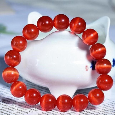 Vòng tay phong thủy đá opal mắt mèo hợp mệnh, chiêu tài hút lộc, bình an VTO1