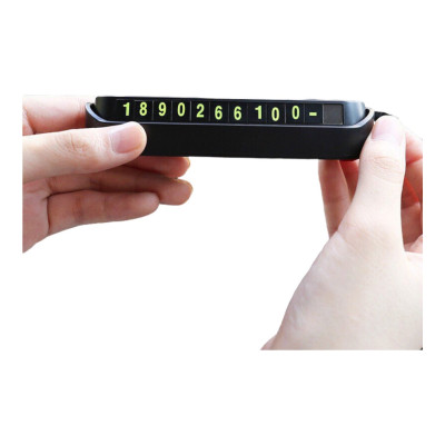 Bảng số điện thoại ô tô, bảng ghi số điện thoại ô tô gắn trên taplo Thương Hiệu D.E.L