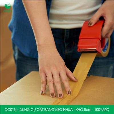 DC01N - Đồ cắt băng keo nhựa khổ 5cm loại 100yard - Dụng cụ cắt băng keo, dao cắt băng dính