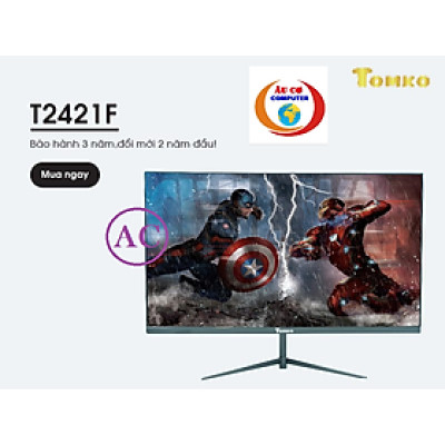 [Rẻ Nhât ] Màn hình PC để bàn Monitor Tomko 24inch IPS Chính hãng - BH 3 năm - Hàng Chính Hãng