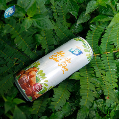 Thùng 24 Lon Nước Trái Cây Me Ép Sài Gòn Pushmax (310ml x 24 lon)