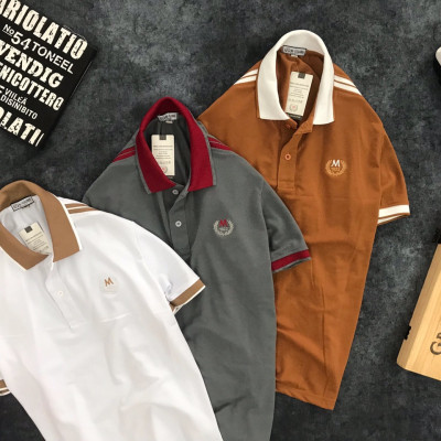 ÁO THUN CỔ BẺ NAM, ÁO POLO THỜI TRANG NGẮN TAY, CHẤT THUN CÁ SẤU DỄ PHỐI ĐỒ  - LZPS114