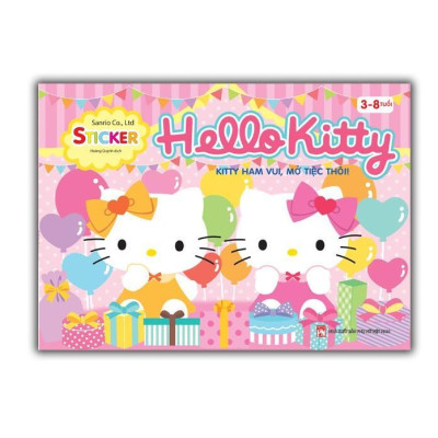 Sách - Túi Sticker Hello Kitty 3 - 8 Tuổi - Minh Thắng