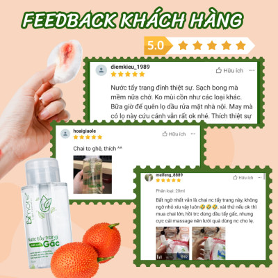 Nước tẩy trang chiết xuất Gấc Bimore_320ml