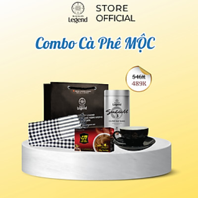 [GIẢM 57K] Combo Cà Phê Mộc 489K - Trung Nguyên E-Coffee
