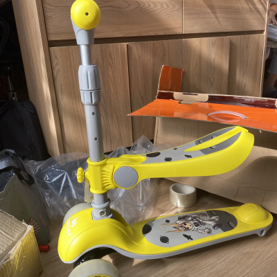 Xe Scooter Cho Bé Centosy S8, Có Bánh Đèn Phát Sáng, Có Ghế Phụ Tiện Lợi Cho Bé Từ 2-9 tuổi