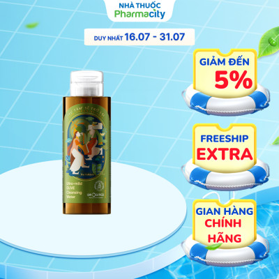 DrCeutics Nước Tẩy Trang Làm Sạch Da Và Làm Dịu Da Ultra-mild OLIVE Cleansing Water 500ml/Chai