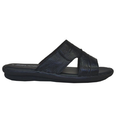 Dép Nam Quai Ngang Da Bò Thật TiTi ĐÔ Cao Cấp DNA2123d