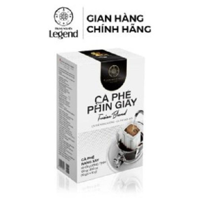 Combo 2 Hộp Cà Phê Phin Giấy Trung Nguyên Legend Fusion Blend – Hộp 10 gói - Hương Trái Cây Độc Đáo