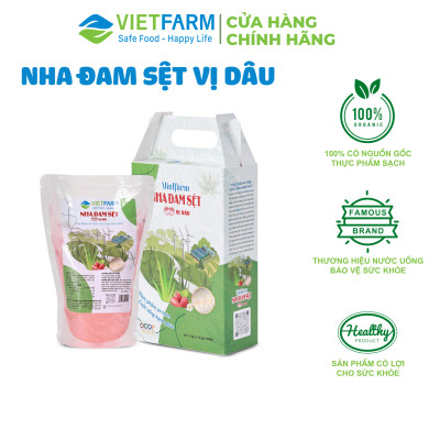 Nha đam sệt vị dâu túi 500g