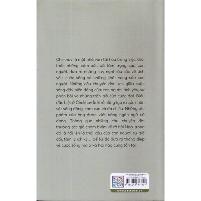 Anton Pavlovich Chekhov - Truyện Ngắn Chọn Lọc - Bùi Ngọc Diệp dịch - (bìa mềm)