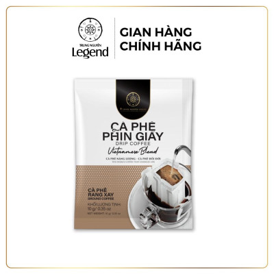 Cà Phê Phin Giấy Trung Nguyên Legend Vietnameses Blend – Gói Drip Coffee Gu Truyền Thống, Đậm Vị Việt