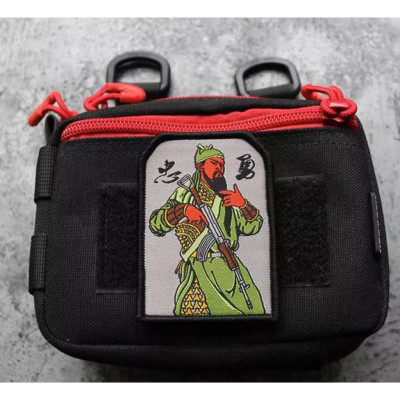 Patch_miếng dán velcro vải Tam Quốc_chiến thuật