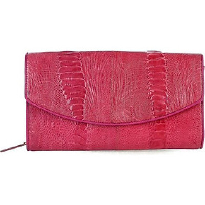 Túi đeo da đà điểu Huy Hoàng (hồng) HT6418