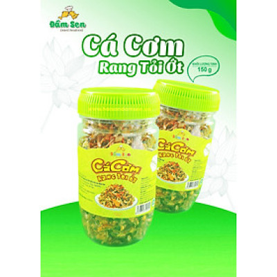 Đặc Sản Bình Thuận  -  Cá Cơm Rang Tỏi Ớt Đầm Sen - 250G