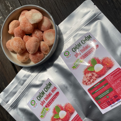 Chôm chôm Sấy Lạnh Sấy Thăng Hoa THÀNH LONG FOOD Thơm Giòn Ngon Ngọt 20gr/40gr