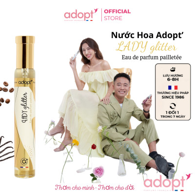 Nước hoa nữ thơm lâu chính hãng,nước hoa thùy tiên adopt Lady Glitter hương thơm kiêu sa dung tích 30ml