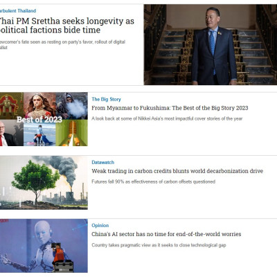 Tạp chí Tiếng Anh - Nikkei Asia 2024: kỳ 01: IN THAILAND