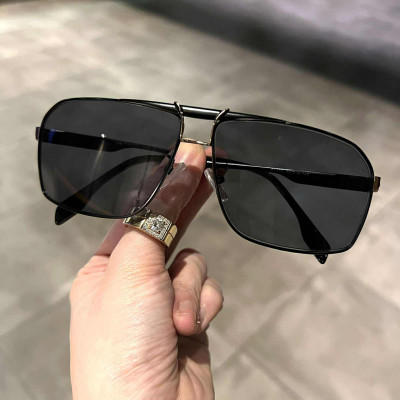 Kính râm cao cấp dành cho nam, Kính chống nắng dáng vuông nam tính đẳng cấp