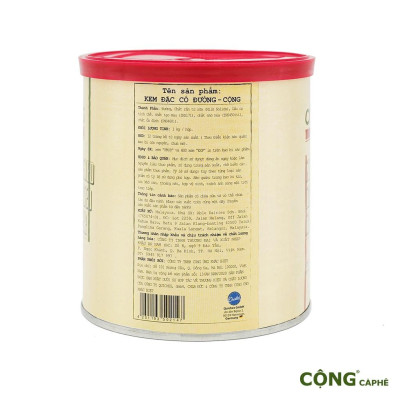 Sữa đặc có đường Cộng Lon 1kg Cộng Cà Phê