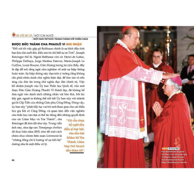 Sách - Đức Giáo Hoàng Biển Đức XVI - Rất Khiêm Nhu Rất Vĩ Đại - Bayard Việt Nam