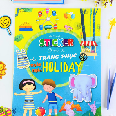 Sách - Sticker chuẩn bị trang phục - ndbooks