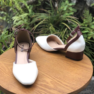 Sandal cao gót, mũi tròn nữ hot trend trẻ trung năng động 20959