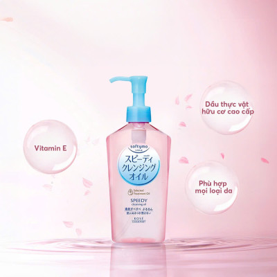 Dầu Tẩy Trang Làm Dịu Nhẹ Làn Da Kose Softymo Speedy Cleansing Oil (03 Phân Loại)